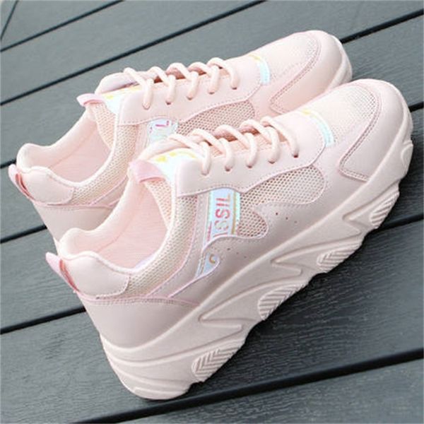new spring 2021 lace up to tender designers ladies thick white shoes pink woman chaussures femme 333n, Black
new spring 2021 lace up to tender designers ladies thick white shoes pink woman chaussures femme 333n, Black