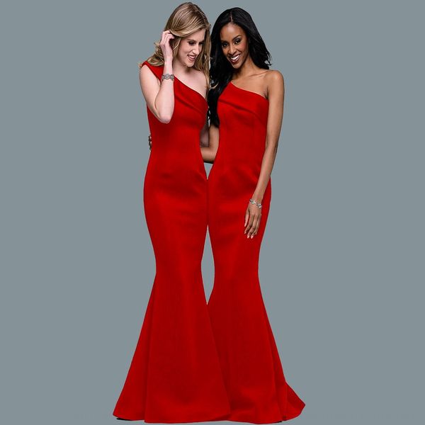 2020 new high end women's one shoulder long evening dressformal dress evening dress kaoyo, Black;gray
2020 new high end women's one shoulder long evening dressformal dress evening dress kaoyo, Black;gray