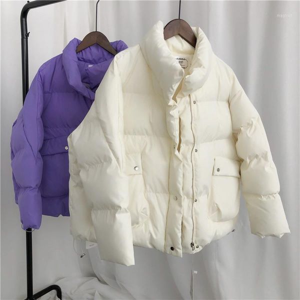 stand collar loose thick winter jacket women korean modis solid woman parkas 2020 autumn and winter new arrival1, Black
stand collar loose thick winter jacket women korean modis solid woman parkas 2020 autumn and winter new arrival1, Black