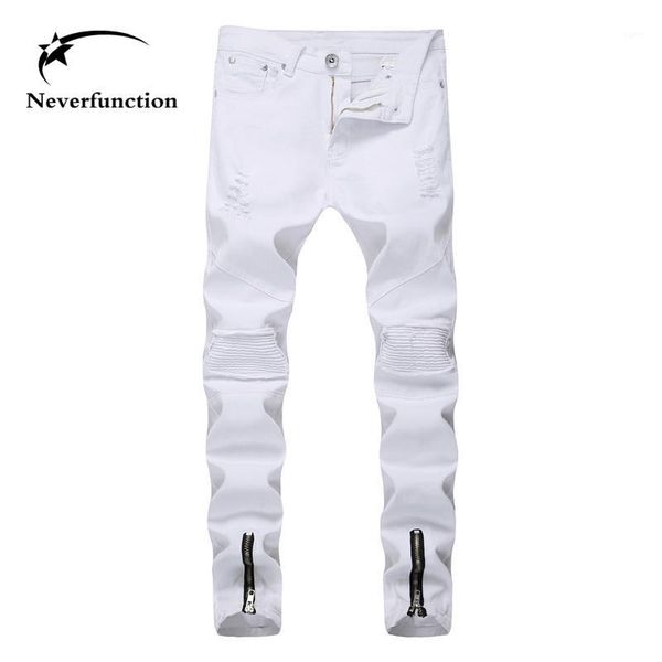 destroyed slim ripped men hip hop white jeans men's cotton skinny fold male high street knee holes denim trousers1, Blue
destroyed slim ripped men hip hop white jeans men's cotton skinny fold male high street knee holes denim trousers1, Blue