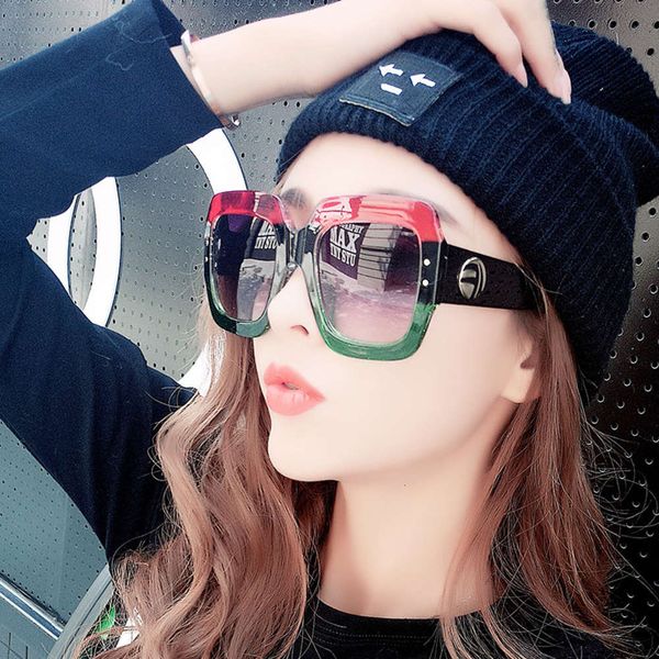 large sunglasses sunglasses square women's korean 2020 new round face yuansufeng personalized street p glasses trend, White;black
large sunglasses sunglasses square women's korean 2020 new round face yuansufeng personalized street p glasses trend, White;black
