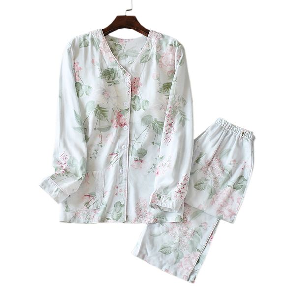 fresh flowers 2020 rayon sets of summer pajamas sleepwear casual cozy sleeve long quality female pyjamas homewear 0859, Black;brown
fresh flowers 2020 rayon sets of summer pajamas sleepwear casual cozy sleeve long quality female pyjamas homewear 0859, Black;brown