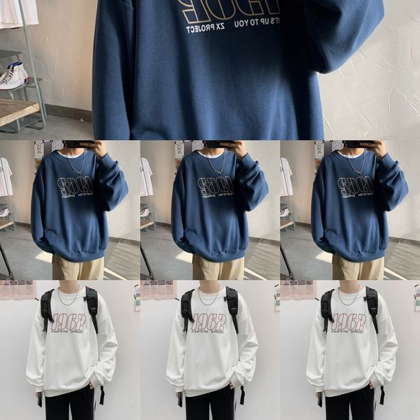 khqd4 20 autumn loose pullover letter print new long sleeve sweater fashion brand youth sports coat men's pullovercoat pullover hpbry, Black
khqd4 20 autumn loose pullover letter print new long sleeve sweater fashion brand youth sports coat men's pullovercoat pullover hpbry, Black