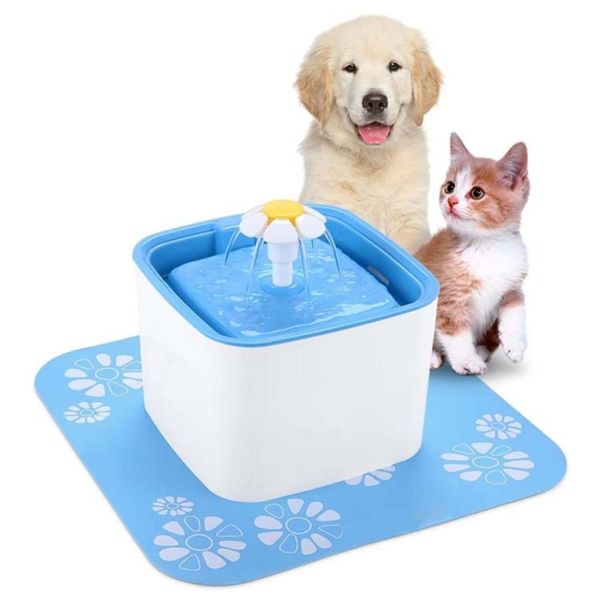 square floret automatic dispenser circulation pet feeder cats and dogs drink water
square floret automatic dispenser circulation pet feeder cats and dogs drink water