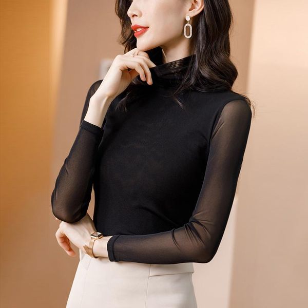women's blouses & shirts blusas 2021 autumn winter lace blouse fashion crochet long sleeve shirt women turtleneck plus size top, White
women's blouses & shirts blusas 2021 autumn winter lace blouse fashion crochet long sleeve shirt women turtleneck plus size top, White
