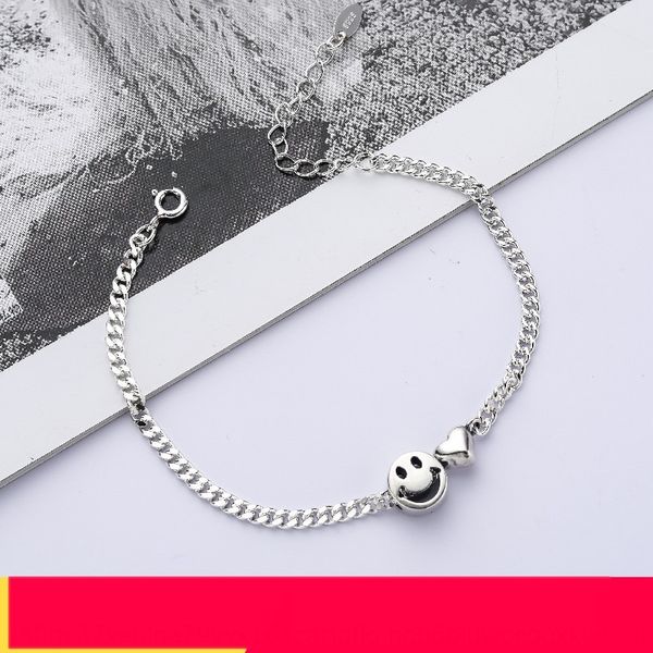 s925 sterling silver браслет любовь улыбается браслет лицо моды в японии и корее простой и прекрасный трехмерный студент персик сердца, Golden;silver
s925 sterling silver браслет любовь улыбается браслет лицо моды в японии и корее простой и прекрасный трехмерный студент персик сердца, Golden;silver