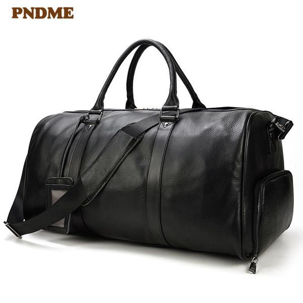 duffel bags casual high-quality natural first layer cowhide travel bag black genuine leather handbag large capacity weekend luggage
duffel bags casual high-quality natural first layer cowhide travel bag black genuine leather handbag large capacity weekend luggage