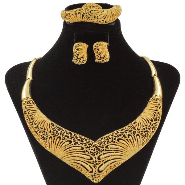 european fashion woman jewelry 18 gold necklace earrings jewelry sets wedding clothing accessories retail wholesale, Silver
european fashion woman jewelry 18 gold necklace earrings jewelry sets wedding clothing accessories retail wholesale, Silver