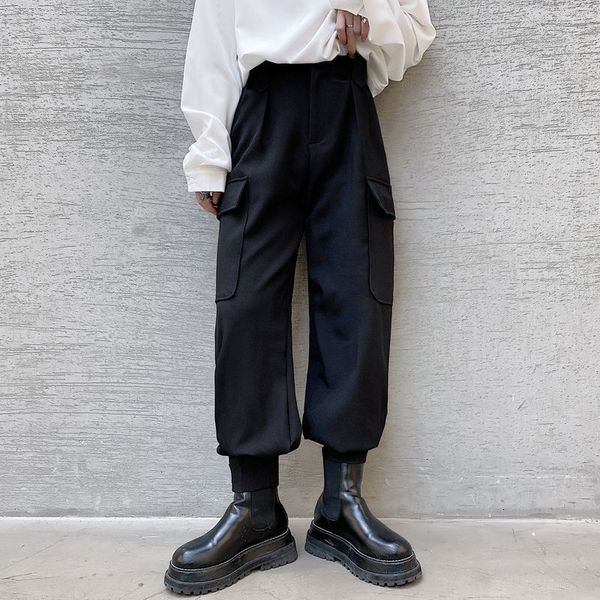 new men's casual black pants 2021 fashion woman solid color trousers man oversize korean streetwear male clothing 7eru
new men's casual black pants 2021 fashion woman solid color trousers man oversize korean streetwear male clothing 7eru