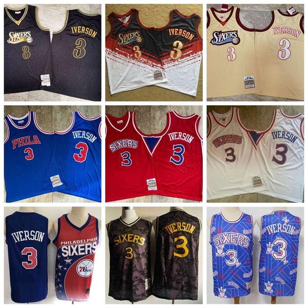 ncaaallen iverson philadelphia 76ers men retro mitchell & ness 2000-01 swingman basketball jersey, Black
ncaaallen iverson philadelphia 76ers men retro mitchell & ness 2000-01 swingman basketball jersey, Black