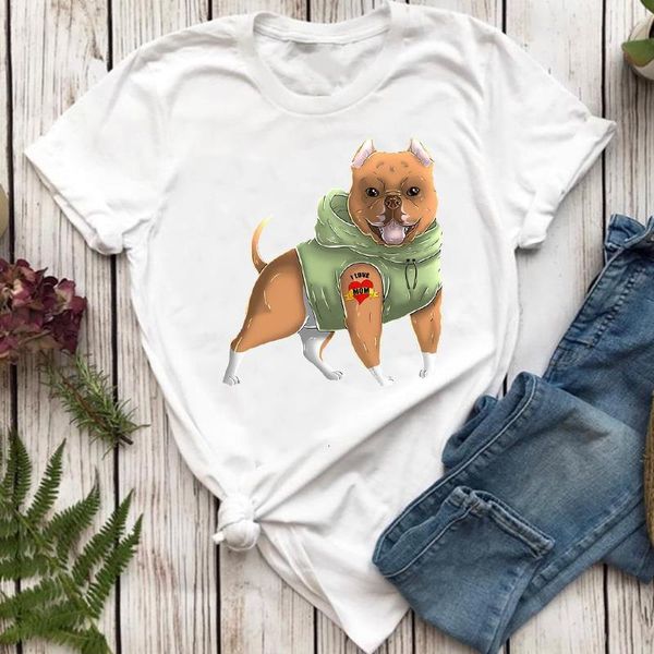 women t-shirts cartoon funny sweet trend 90s cute animal dog pet mom lady tshirt female ladies print graphic tee t-shirt, White
women t-shirts cartoon funny sweet trend 90s cute animal dog pet mom lady tshirt female ladies print graphic tee t-shirt, White