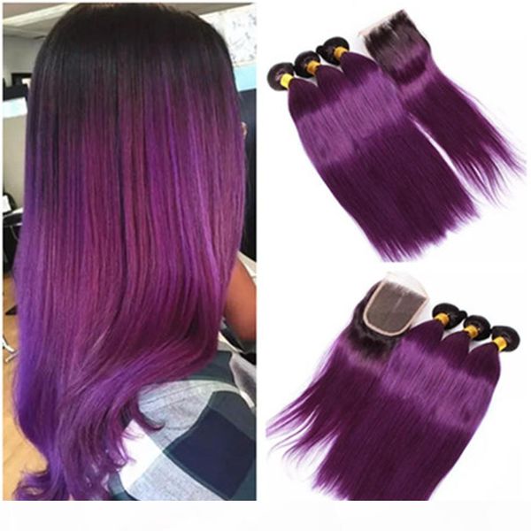straight purple ombre 4x4 front lace closure with 3bundles 4pcs lot two tone 1b purple ombre virgin malaysian hair weaves with lace closure, Black;brown
straight purple ombre 4x4 front lace closure with 3bundles 4pcs lot two tone 1b purple ombre virgin malaysian hair weaves with lace closure, Black;brown