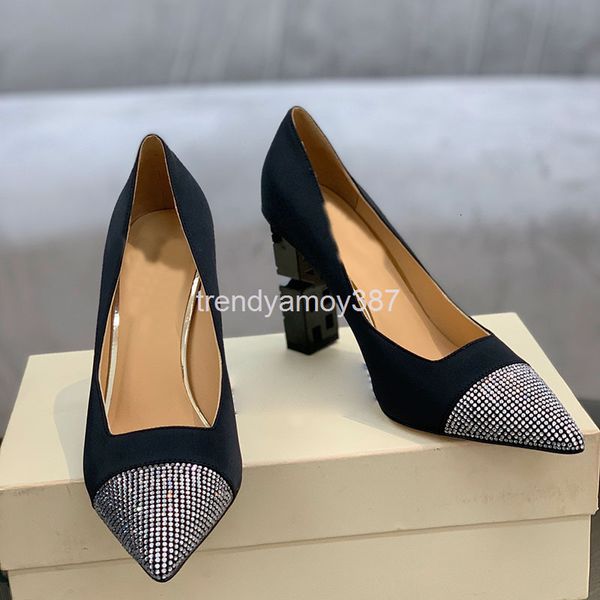 dress shoes high heeled shoes women's pointed thin heels spring and summer temperament french fairy style color matching fashion single, Black
dress shoes high heeled shoes women's pointed thin heels spring and summer temperament french fairy style color matching fashion single, Black