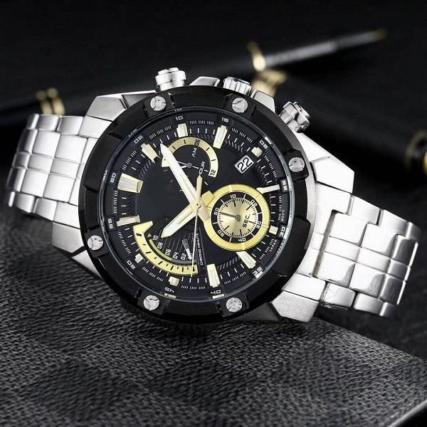 selling iced out watch casual sports men's watch steel band quartz watch all hands can work, Slivery;brown
selling iced out watch casual sports men's watch steel band quartz watch all hands can work, Slivery;brown