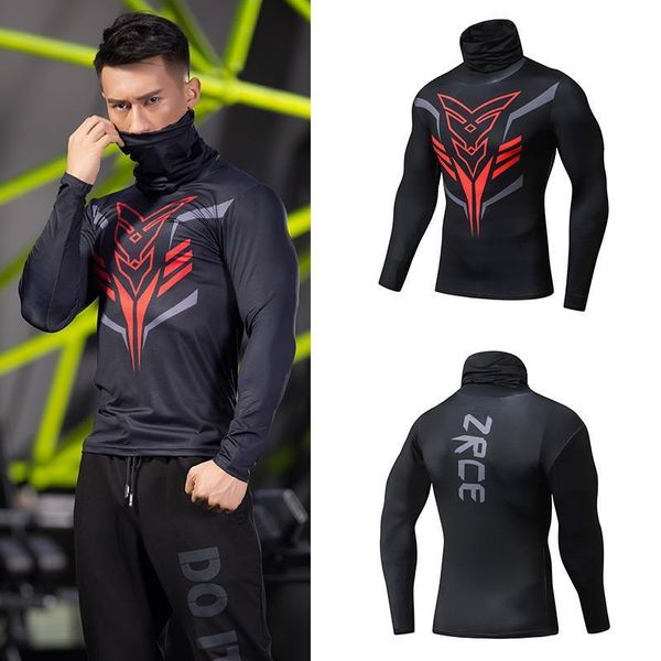 turtleneck new autumn winter fitness men's turtleneck jogging streetwear 3d print pullovers compression shirts men, Black
turtleneck new autumn winter fitness men's turtleneck jogging streetwear 3d print pullovers compression shirts men, Black