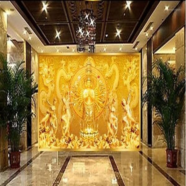 dropship custom 3d dimensional mural temple living room tv background wallpaper golden buddha avalokiteshvara wallpaper mural1
dropship custom 3d dimensional mural temple living room tv background wallpaper golden buddha avalokiteshvara wallpaper mural1