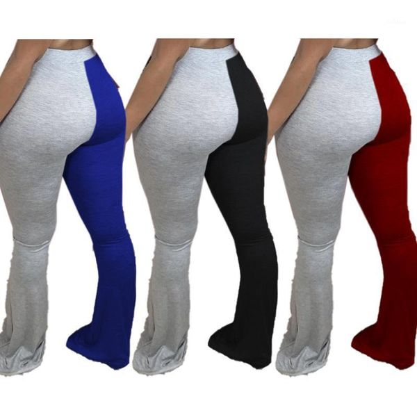 fashion new patchwork women elastic wide leg flare pants women leggings high waist trousers draped jogger pants sweatpants1, Black;white
fashion new patchwork women elastic wide leg flare pants women leggings high waist trousers draped jogger pants sweatpants1, Black;white