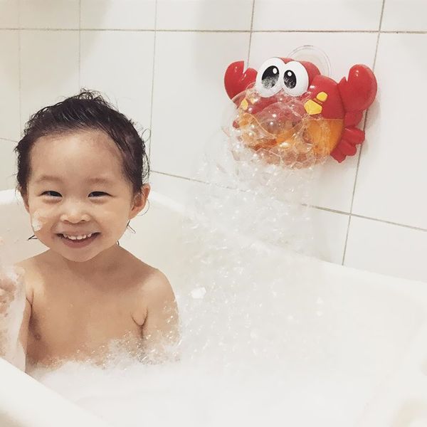 new arrival bubble crabs&frogs baby bath toy funny bath bubble maker pool swimming bathtub soap machine toys for children kids lj201019
new arrival bubble crabs&frogs baby bath toy funny bath bubble maker pool swimming bathtub soap machine toys for children kids lj201019