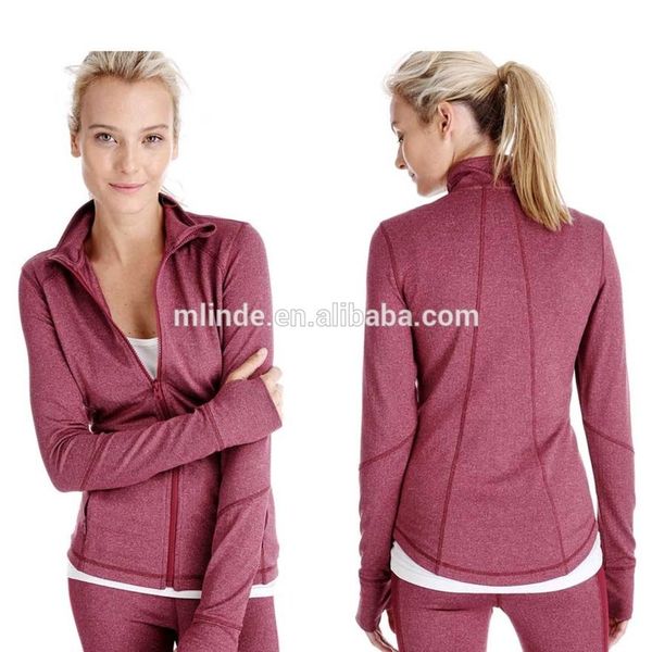 women sport clothes women's stretch running workout yoga full zip football hiking blazer jacket with thumb holes, Black
women sport clothes women's stretch running workout yoga full zip football hiking blazer jacket with thumb holes, Black