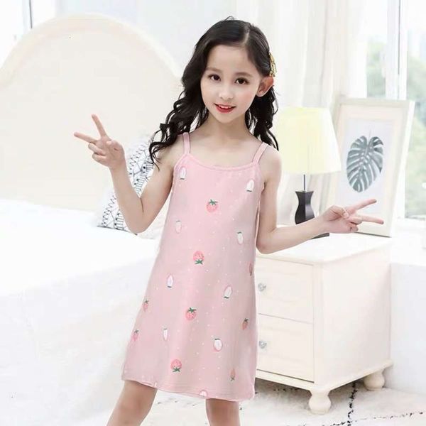 pajamas cartoon cute sling cotton summer girl's nightdrs thin middle school children's parent child home cloth, Blue;red
pajamas cartoon cute sling cotton summer girl's nightdrs thin middle school children's parent child home cloth, Blue;red