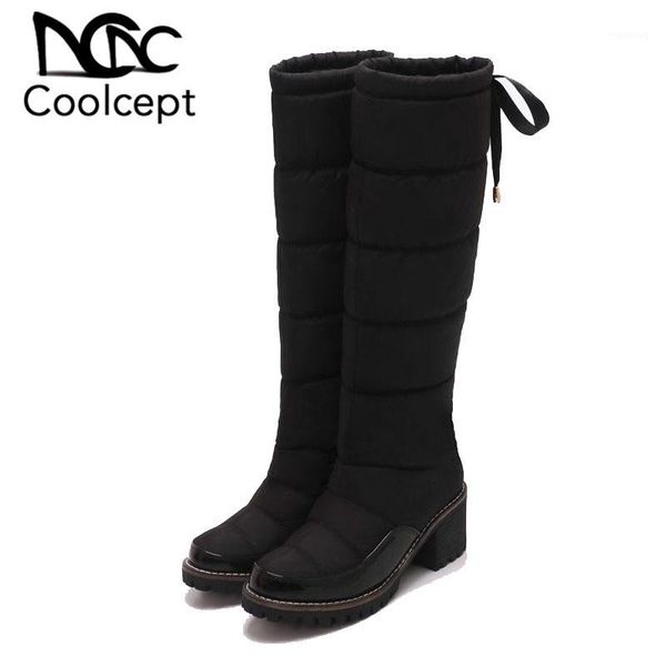 boots coolcept 2021 knee high women winter plush keep warm long thick heels outdoor daily footwear size 34-421, Black
boots coolcept 2021 knee high women winter plush keep warm long thick heels outdoor daily footwear size 34-421, Black