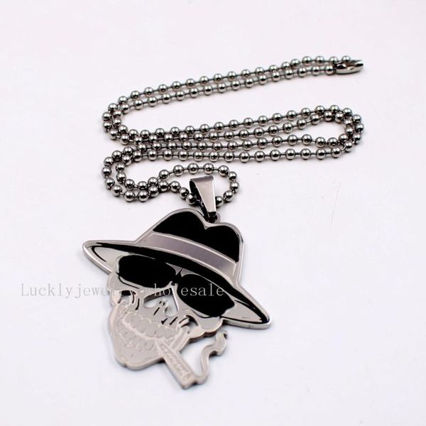 pendant necklaces gnayy icp insane clown posse stainless steel large skull hat charm twiztid necklace with 30 inch ball chain, Silver
pendant necklaces gnayy icp insane clown posse stainless steel large skull hat charm twiztid necklace with 30 inch ball chain, Silver