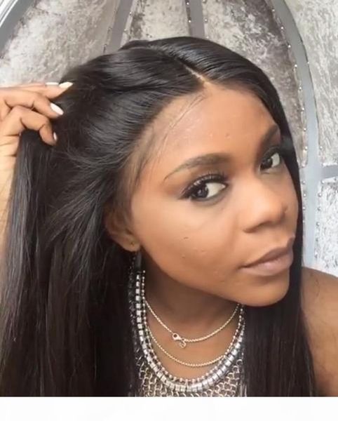 silky straight lace front human hair wigs peruvian virgin hair natural glueless lace frontal wigs pre plucked hairline 180%density, Black;brown
silky straight lace front human hair wigs peruvian virgin hair natural glueless lace frontal wigs pre plucked hairline 180%density, Black;brown