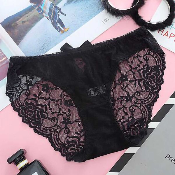 panties for woman underwear lace breathable soft lingerie female briefs panty transparent women's under n50, Black;pink
panties for woman underwear lace breathable soft lingerie female briefs panty transparent women's under n50, Black;pink