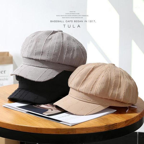 korean version of japanese retro frayed octagonal hat fashion trendy male street cap female painter hat cappello uomo baseball1, Blue;gray
korean version of japanese retro frayed octagonal hat fashion trendy male street cap female painter hat cappello uomo baseball1, Blue;gray