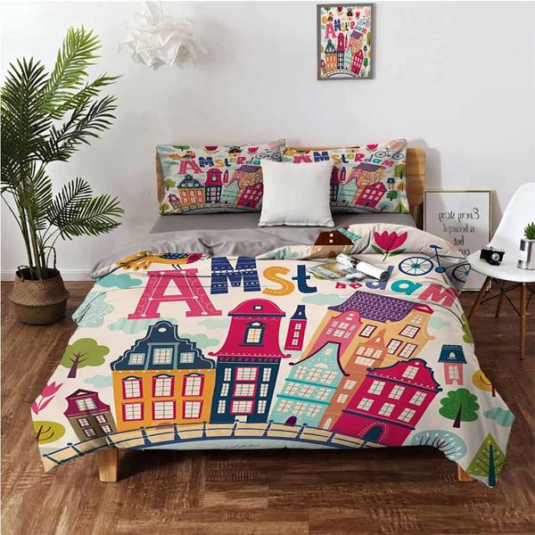 cartoon style amsterdam architecture illustration with colorful city icons and treesbedding 3-piece set
cartoon style amsterdam architecture illustration with colorful city icons and treesbedding 3-piece set