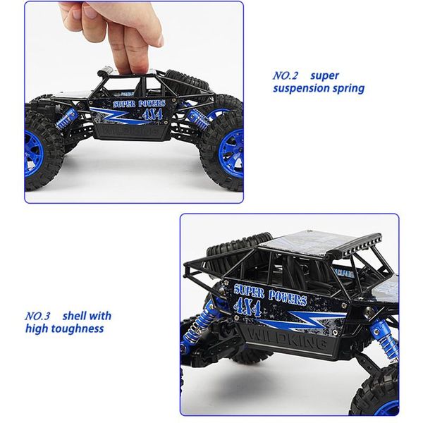 1: 18 2.4g remote control climbing vehicle electric off road vehicle simulation remote control vehicle model gifts for children's toys
1: 18 2.4g remote control climbing vehicle electric off road vehicle simulation remote control vehicle model gifts for children's toys