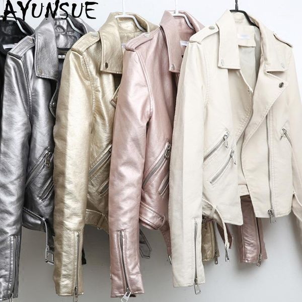 ayunsue short women's leather jacket korean autumn pu leather coat motorcycle jacket women slim faux 178101 kj30341, Black
ayunsue short women's leather jacket korean autumn pu leather coat motorcycle jacket women slim faux 178101 kj30341, Black