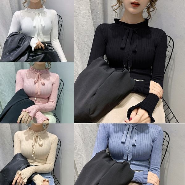 vrllw лотос шея 2020 топ sweaterbutterfly sweaterkorean топ осень зима жемчужный лук вязать свитер с красивым длинным рукавом 5ph4p, White;black
vrllw лотос шея 2020 топ sweaterbutterfly sweaterkorean топ осень зима жемчужный лук вязать свитер с красивым длинным рукавом 5ph4p, White;black