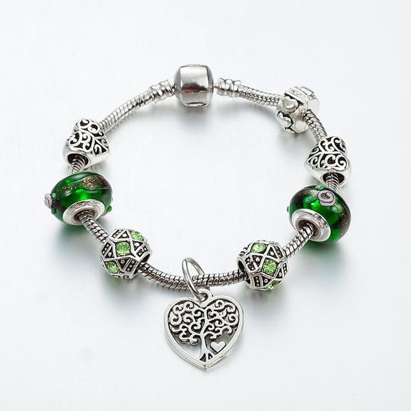 annapaer fashion luxury green life tree charms trendy retro beads fit pan original bracelets bangles pendant bracelets b16114, Golden;silver
annapaer fashion luxury green life tree charms trendy retro beads fit pan original bracelets bangles pendant bracelets b16114, Golden;silver