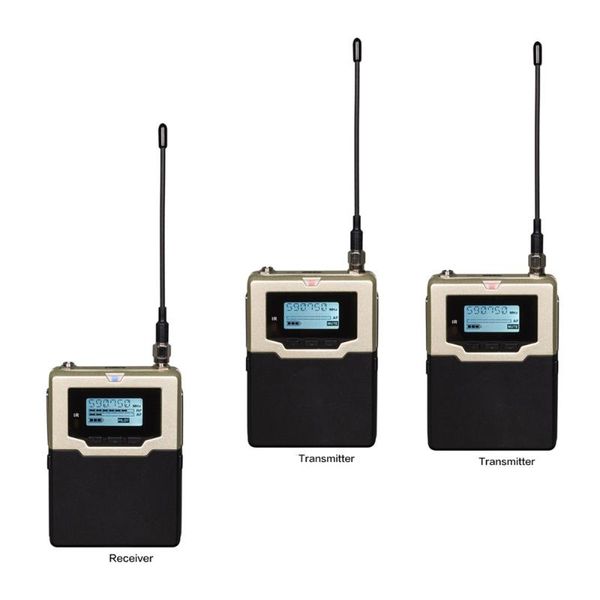real-time monitoring noise cancelling wireless interview microphone for dslr, camera and smartphone(2 transmitters+1 receiver
real-time monitoring noise cancelling wireless interview microphone for dslr, camera and smartphone(2 transmitters+1 receiver