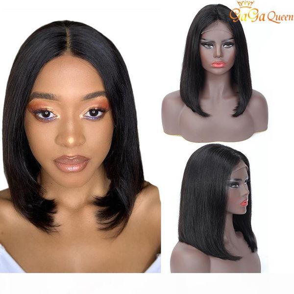 4x4 lace bob wigs brazilian straight wig unprocessed human hair lace frontal wigs nature color gaga queen, Black;brown
4x4 lace bob wigs brazilian straight wig unprocessed human hair lace frontal wigs nature color gaga queen, Black;brown