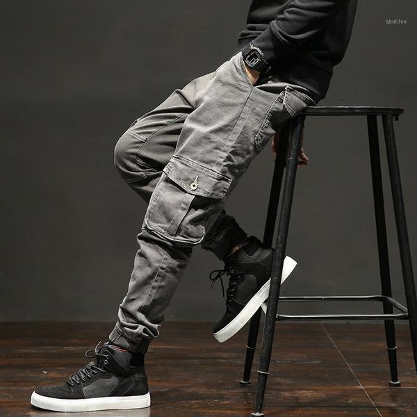 men's jeans fashion 2021 brand men's multi-pocket strapping overalls hong kong style small feet hip-hop stretch teenagers harem je, Blue
men's jeans fashion 2021 brand men's multi-pocket strapping overalls hong kong style small feet hip-hop stretch teenagers harem je, Blue