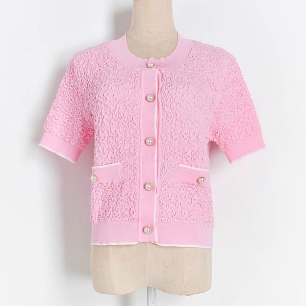 ko2nf 2020 small fragrance pearl button pleated sleeve neck short button perfume t-shirt perfume crew uf0qb cardigan for women t-shirt, White;black
ko2nf 2020 small fragrance pearl button pleated sleeve neck short button perfume t-shirt perfume crew uf0qb cardigan for women t-shirt, White;black