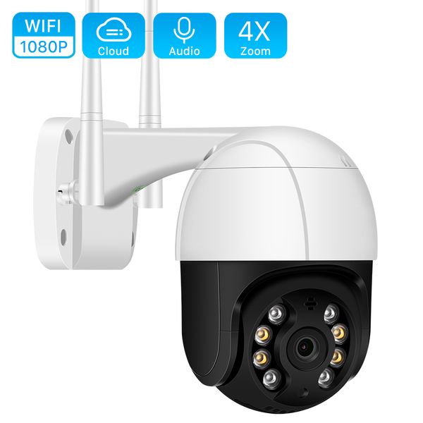 1080p ptz wireless ip camera outdoor 4x digital zoom speed dome super mini wifi security cctv camera audio ai human detection
1080p ptz wireless ip camera outdoor 4x digital zoom speed dome super mini wifi security cctv camera audio ai human detection