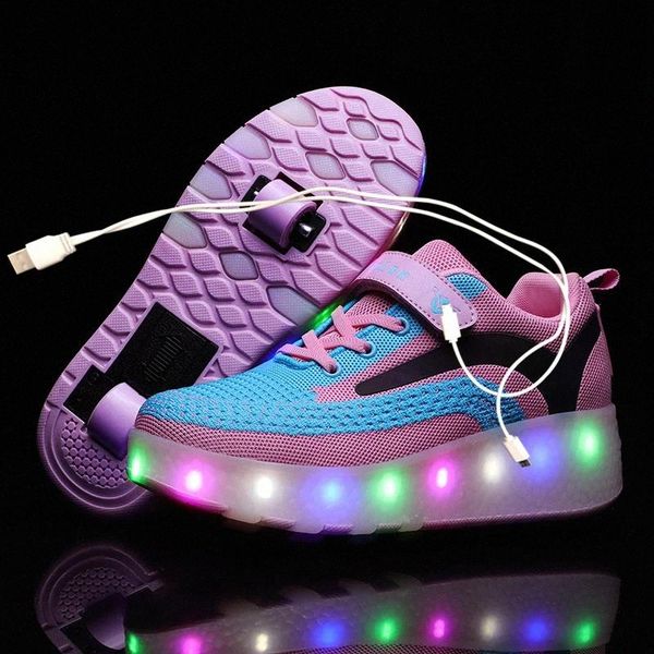 children one two wheels luminous glowing sneakers gold pink led light roller skate shoes kids led shoes boys girls usb charging #bo6i
children one two wheels luminous glowing sneakers gold pink led light roller skate shoes kids led shoes boys girls usb charging #bo6i
