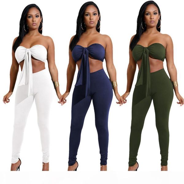 new brands women dress suits fashion strapless two piece pants lady party nighwear club clothing bodycon dresses casual jumpsuit, White
new brands women dress suits fashion strapless two piece pants lady party nighwear club clothing bodycon dresses casual jumpsuit, White