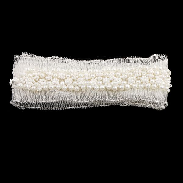 1 yard artificial pearl beaded mesh ribbon lace trim embellished for dance clothes diy craft supply
1 yard artificial pearl beaded mesh ribbon lace trim embellished for dance clothes diy craft supply