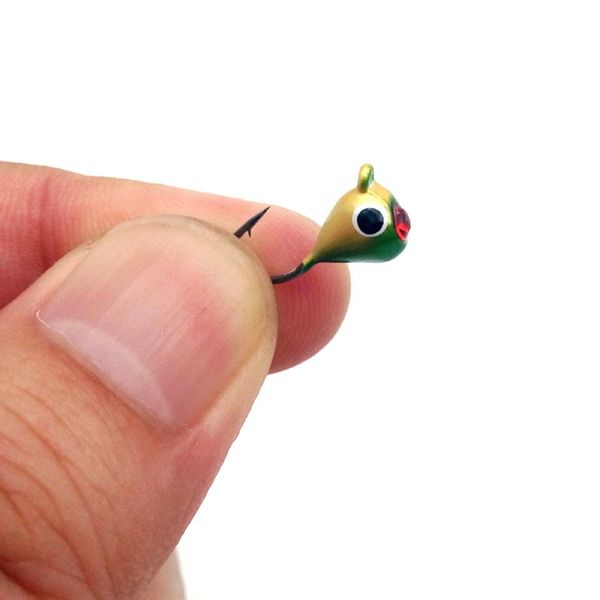 6pcs/lot winter ice fishing hook lure 1.5cm 1.1g lead head hook bait jigging fishing pesca tackle isca bbyvzm alice_bag
6pcs/lot winter ice fishing hook lure 1.5cm 1.1g lead head hook bait jigging fishing pesca tackle isca bbyvzm alice_bag