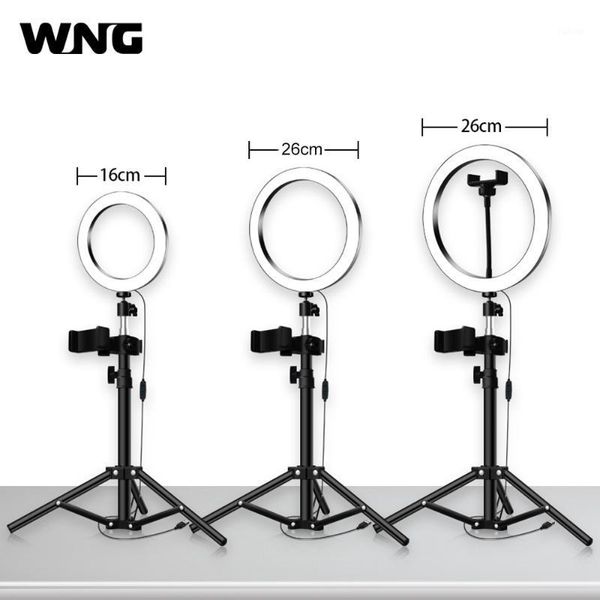 flash heads led ring light 16/26cm 5600k dimmable selfie lamp pographic lighting with tripod phone holder usb plug for live youtube1
flash heads led ring light 16/26cm 5600k dimmable selfie lamp pographic lighting with tripod phone holder usb plug for live youtube1