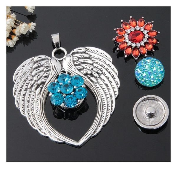 boom life 3535 metal snap button jewelry boho wings pendant necklace for women ne195 (fit 18mm snaps) men's vintage acc bbyudb, Silver
boom life 3535 metal snap button jewelry boho wings pendant necklace for women ne195 (fit 18mm snaps) men's vintage acc bbyudb, Silver