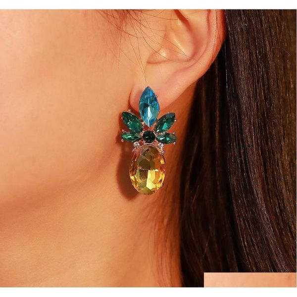 fashion jewelry women's rhinstone pineapple dangle stud earrings lady cute earrings s315 74h8c, Silver
fashion jewelry women's rhinstone pineapple dangle stud earrings lady cute earrings s315 74h8c, Silver