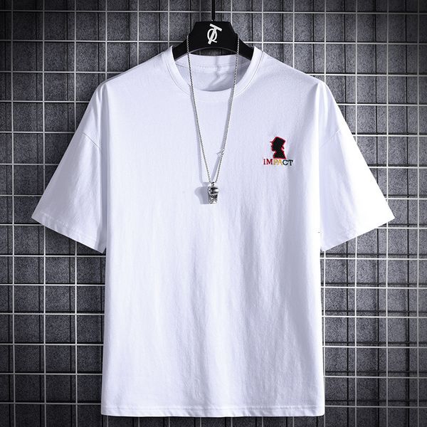 2021 new male sport t-shirts summer short black sleeve white t shirt t-shirt oversized 7xl 8xl rer1, White;black
2021 new male sport t-shirts summer short black sleeve white t shirt t-shirt oversized 7xl 8xl rer1, White;black