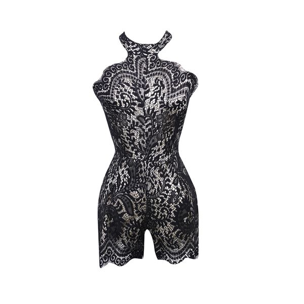 women playsuit lace halter bodycon sleeveless bodysuit lady overalls clubwear party trousers woman fashion jumpsuits, Black;white
women playsuit lace halter bodycon sleeveless bodysuit lady overalls clubwear party trousers woman fashion jumpsuits, Black;white