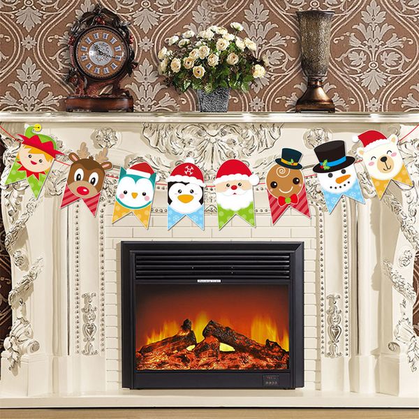 newstring christmas decoration hanging bunting paper banners garland streamer flags party supplies new 2020 7
newstring christmas decoration hanging bunting paper banners garland streamer flags party supplies new 2020 7
