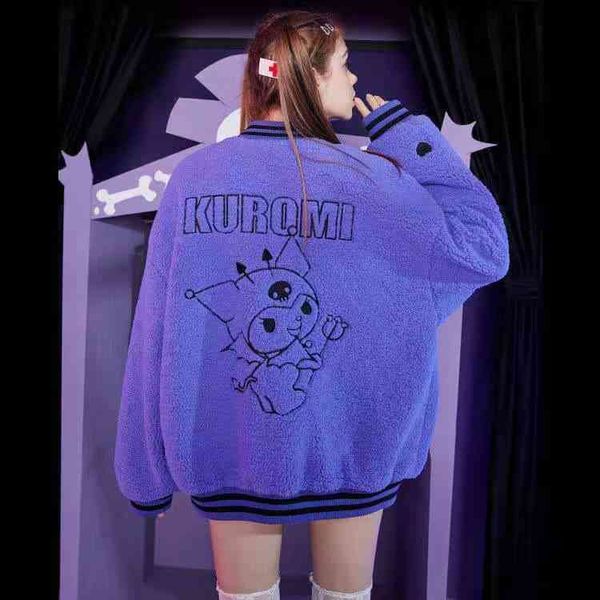 women's jackets winter cartoon cool print embroidered lamb velvet jacket ins dark loose plus warm women winter clothes 9eg9, Black;brown
women's jackets winter cartoon cool print embroidered lamb velvet jacket ins dark loose plus warm women winter clothes 9eg9, Black;brown